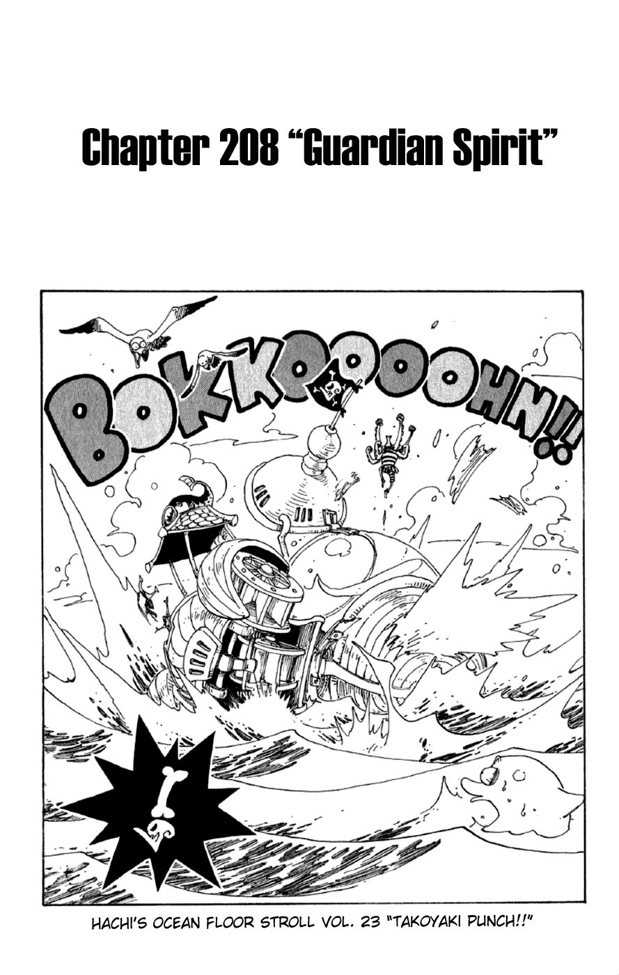 One Piece, Chapter 208 image 01